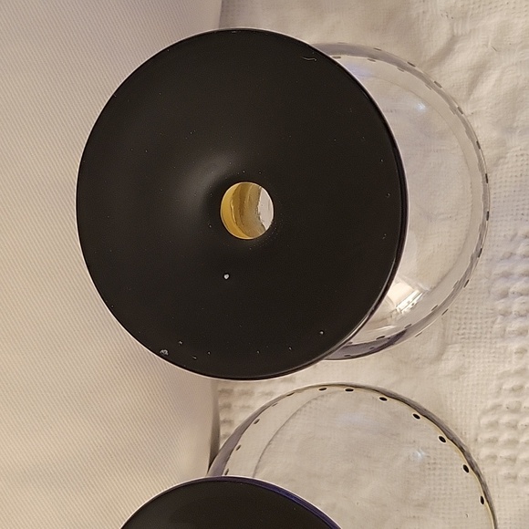 Katie Rose Artland Champagne Glasses (Set of 2). Floral Handpainted Retired - Picture 5 of 7